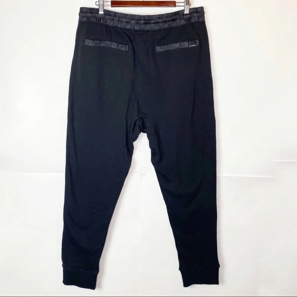 NWT Men’s La Familia Black Drawstring Joggers SweatPants